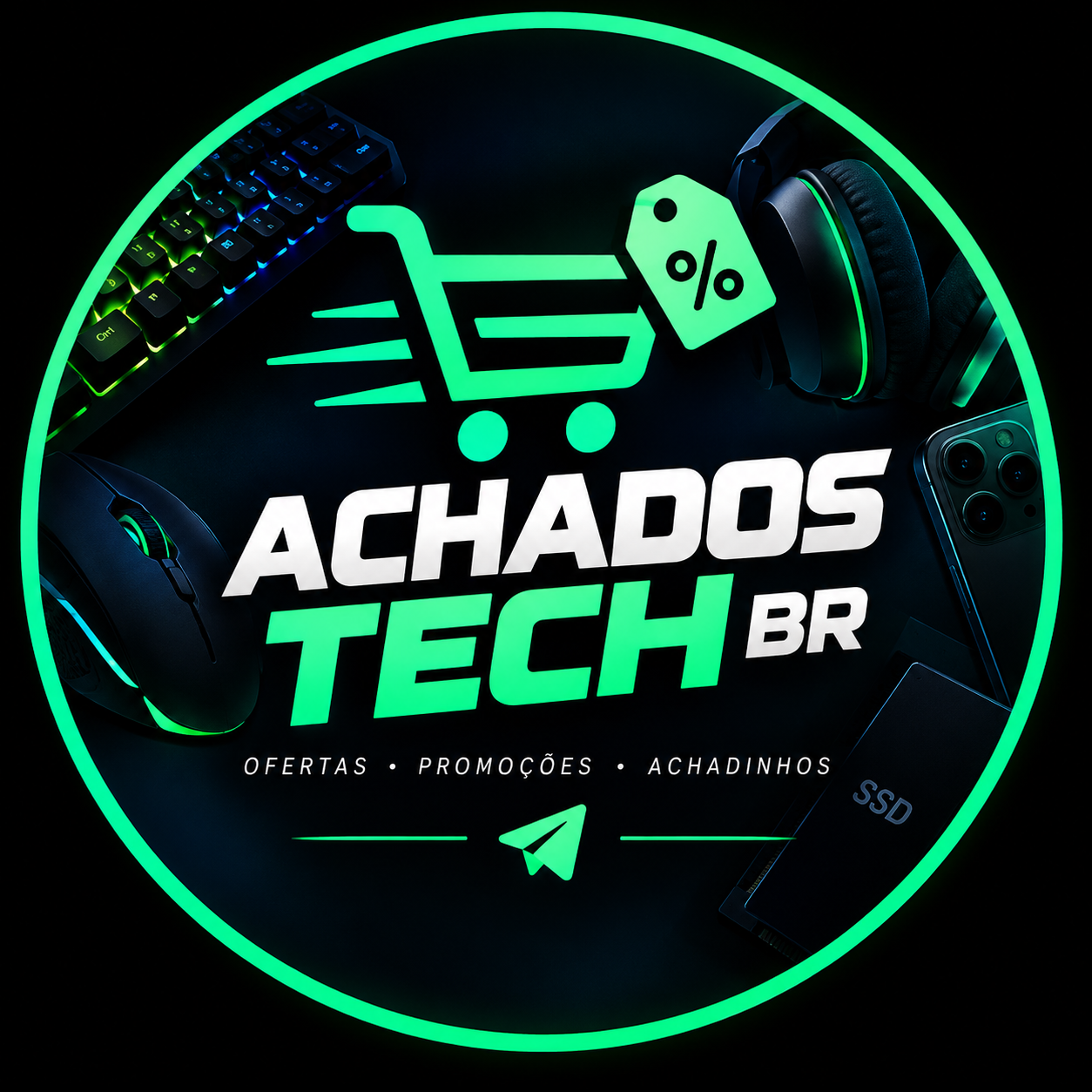 🛒 ACHADOS TECH BR | OFERTAS E PROMOÇÕES